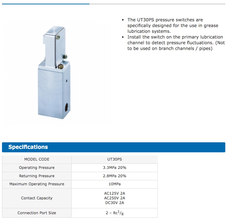 Monitoring Accessories UT30PS